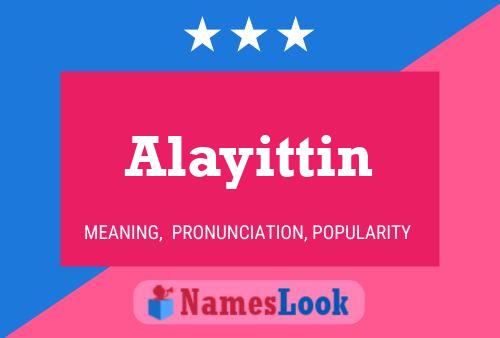 Постер имени Alayittin