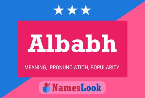 Постер имени Albabh