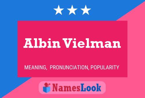 Постер имени Albin Vielman