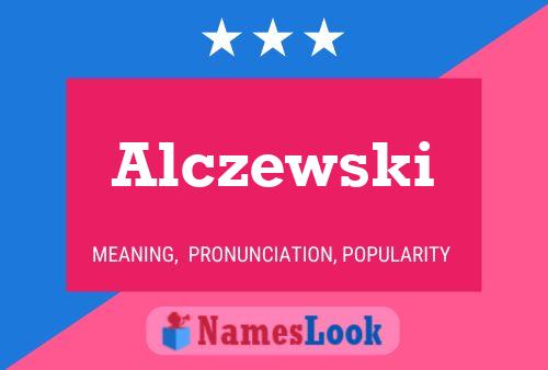 Постер имени Alczewski