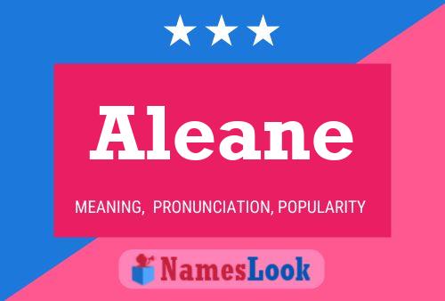 Постер имени Aleane