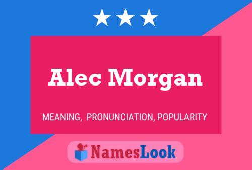 Постер имени Alec Morgan