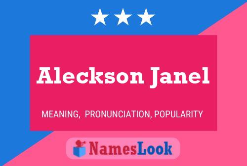 Постер имени Aleckson Janel