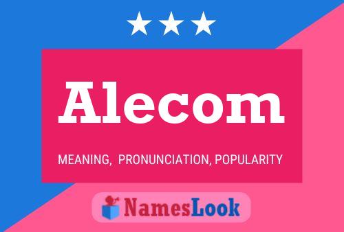 Постер имени Alecom