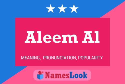 Постер имени Aleem Al