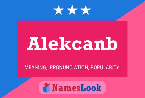 Постер имени Alekcanb