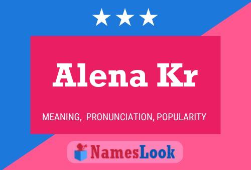 Постер имени Alena Kr