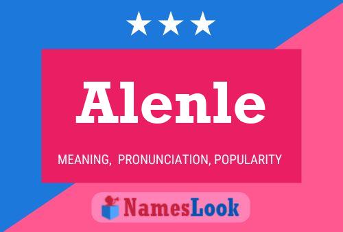 Постер имени Alenle