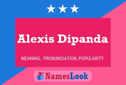 Постер имени Alexis Dipanda