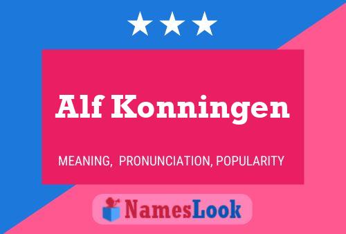 Постер имени Alf Konningen