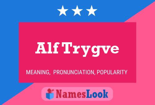 Постер имени Alf Trygve