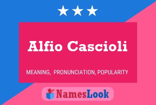 Постер имени Alfio Cascioli