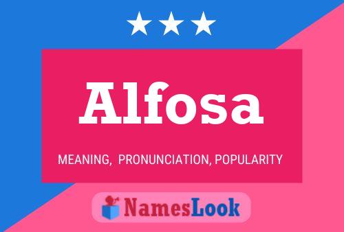 Постер имени Alfosa