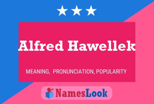 Постер имени Alfred Hawellek