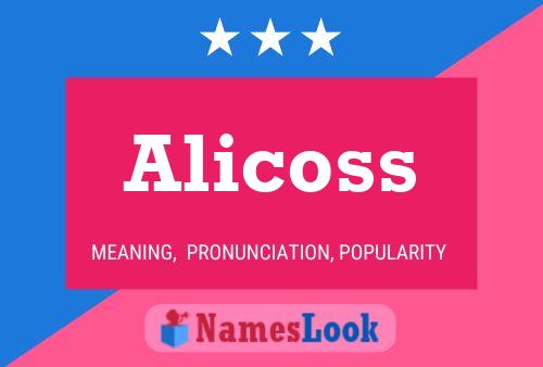 Постер имени Alicoss