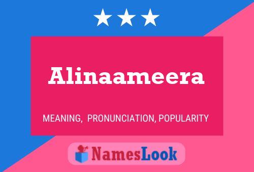 Постер имени Alinaameera