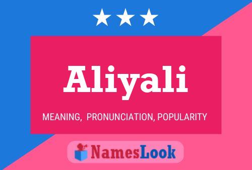 Постер имени Aliyali