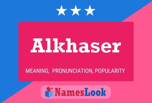 Постер имени Alkhaser