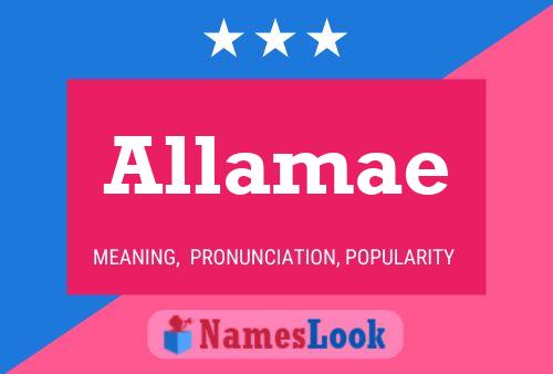 Постер имени Allamae