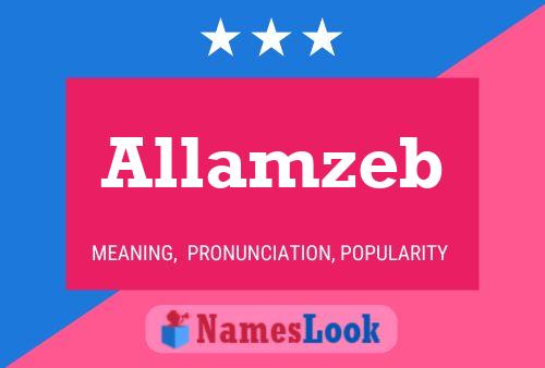 Постер имени Allamzeb