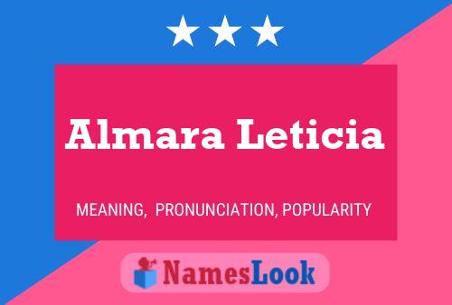 Постер имени Almara Leticia