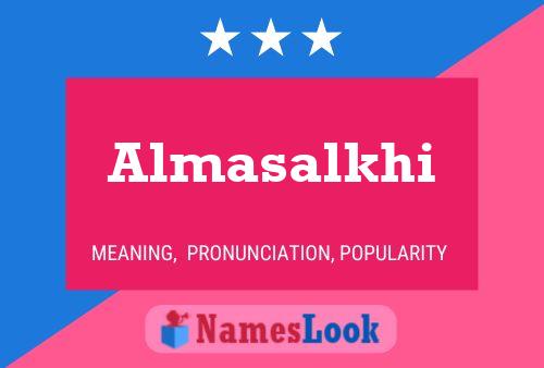 Постер имени Almasalkhi