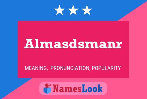 Постер имени Almasdsmanr