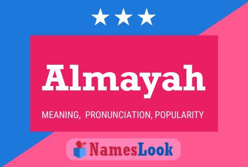 Постер имени Almayah