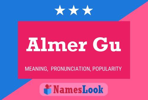 Постер имени Almer Gu