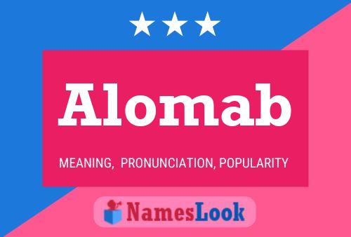 Постер имени Alomab