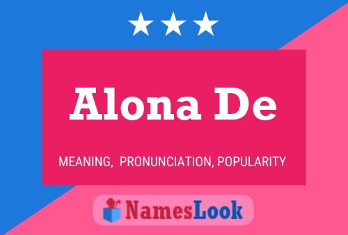 Постер имени Alona De