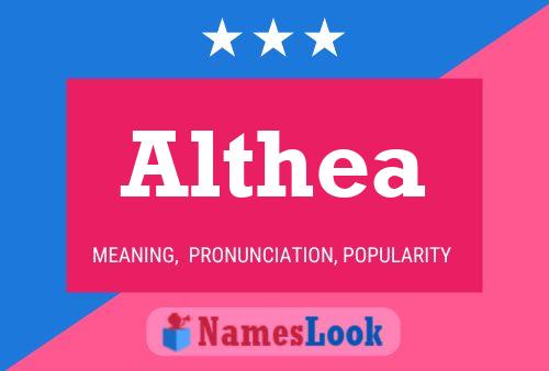 Постер имени Althea