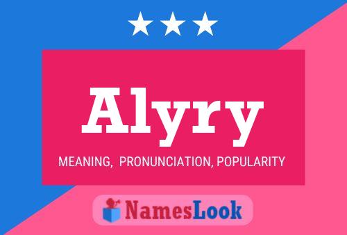 Постер имени Alyry