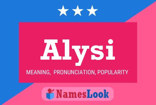 Постер имени Alysi