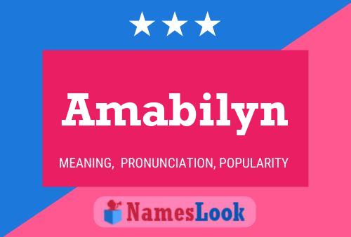 Постер имени Amabilyn