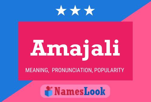 Постер имени Amajali