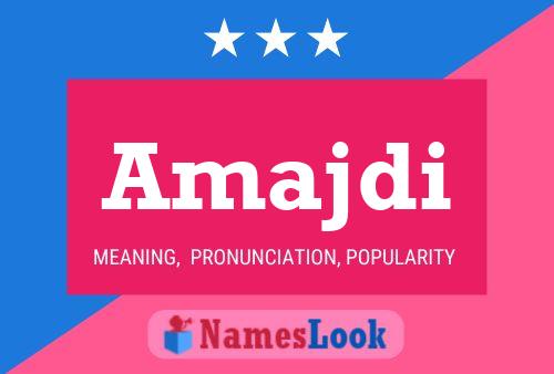 Постер имени Amajdi