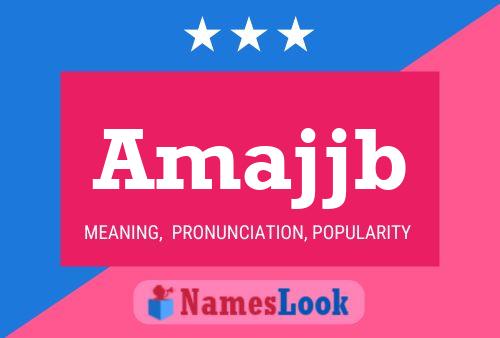 Постер имени Amajjb