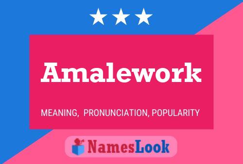 Постер имени Amalework