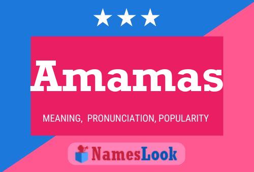 Постер имени Amamas