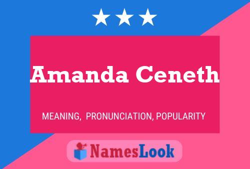 Постер имени Amanda Ceneth