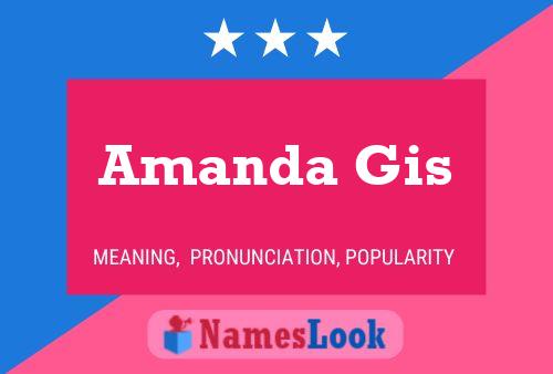 Постер имени Amanda Gis