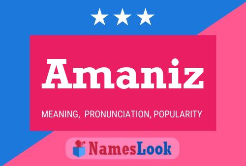 Постер имени Amaniz