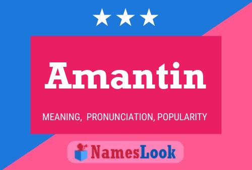 Постер имени Amantin