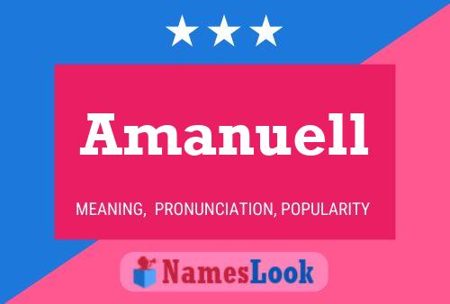 Постер имени Amanuell