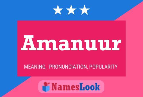 Постер имени Amanuur