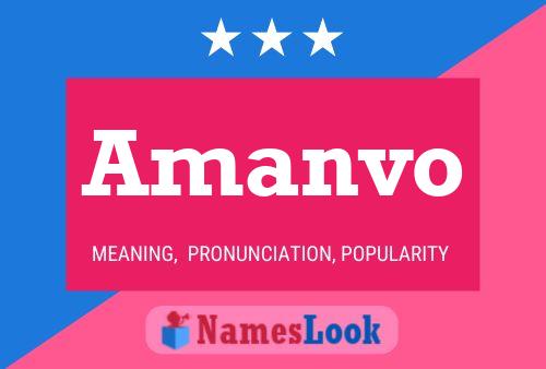 Постер имени Amanvo