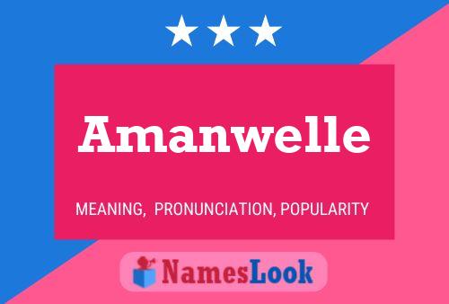 Постер имени Amanwelle