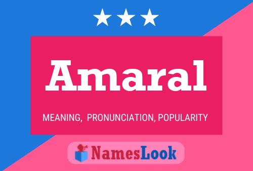 Постер имени Amaral