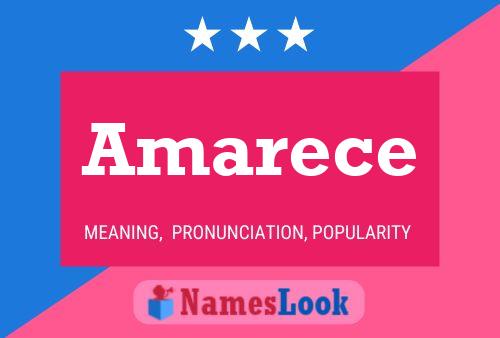 Постер имени Amarece